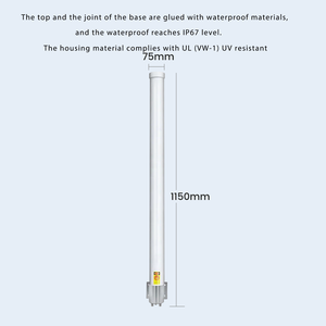 Antena WiFi de Alta Ganancia para Exteriores, 4x4, 5298462, 2.4G, 4G, 5G, Amplificador de Señal Inalámbrica, Largo Alcance, 4800-6500MHz, 15dbi - Product Image 1