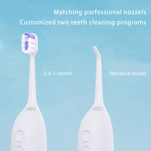 Cepillo de Dientes Eléctrico con <span class=keywords><strong>Irrigador</strong></span> Bucal de 110 ml y Cepillo de Dientes Combinado con <span class=keywords><strong>Irrigador</strong></span> Dental de Agua para Limpieza Dental - Product Image 3