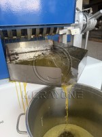 Presse à huile à froid pour petites entreprises, machine à extraire l'huile de soja avec une capacité de 300-400 kg/h