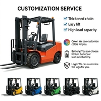 Carrello Elevatore Elettrico CE a Prezzo di Fabbrica, 2.5, 3, 3.5 Tonnellate, Sollevamento 3m-4.5m, Potente ed Economico