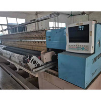 Máquina de Bordar y Acolchar Computarizada de Segunda Mano