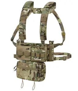 行动联盟战术模块化背心战术胸装备包，带Molle杂志袋Tactico