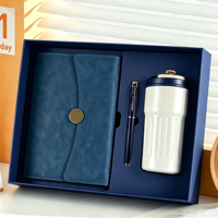 Carnet de notes en cuir A5 personnalisé avec logo, reliure cousue, agenda 2026, coffret cadeau d'entreprise OEM