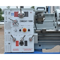 Tour de lit d'écart de CM6241 410mm usinant la machine manuelle de tour mécanique de rotation en métal