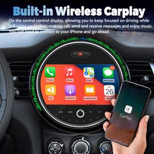 Pantalla Android 13 de 9 Pulgadas para Mini F55 F56 NBT 2014 2015 2016, Radio para Auto, Navegación, Carplay Inalámbrico, GPS, Video, Estéreo, Multimedia, 4G - Product Image 6