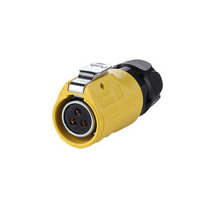 Conector de Cabo de Alimentação com Montagem em Painel LP-20-C03PE-01-001, Plugue e Soquete de Junção Direta, IP68 à Prova d'Água, 20A, Certificado CE - Product Image 3