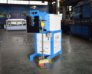 Quay hạt rãnh máy và swaging Con lăn Máy Nhà cung cấp Trung Quốc cho HVAC ống dẫn không khí sản xuất máy - Product Image 4