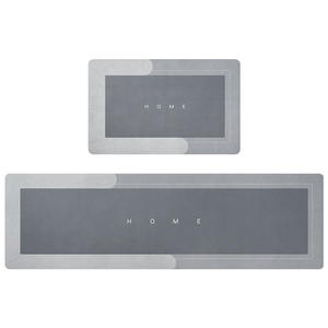 Lot de <span class=keywords><strong>2</strong></span> tapis de cuisine modernes, écologiques, doux et confortables, motif puzzle, épaisseur 3 mm, anti-fatigue, imperméables et lavables - Product Image 3