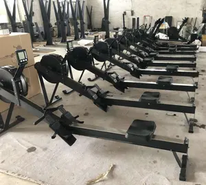 High Quality Gym Fitness Equipment Heavy Duty Rowing Machine Cardio Air Rowing Rower For Club