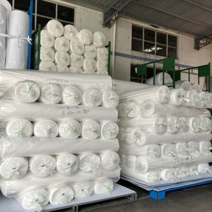 Biyobozunur mısır <span class=keywords><strong>Fiber</strong></span> PLA su geçirmez Wadding antimikrobiyal Deodorant ve yorgan yastıklar için nefes hygroskopik dolum - Product Image 2