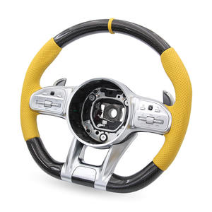 Volante de fibra de carbono para <span class=keywords><strong>mercedes</strong></span>-benz <span class=keywords><strong>Mercedes</strong></span>-AMG S 63 4MATIC + <span class=keywords><strong>Coupe</strong></span> 217364 2015 2020- - Product Image 1