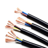 VERIBEST EPR Kabel Traksi Karet Multi-inti Fleksibel Berisolasi H05RN-F 2/3/4/5 Inti 300/500V Tembaga Murni Terlindungi