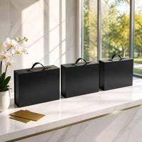 Black Rigid Paper Sage Green Foldable Box with Lid 64 Compartment Foldable Holiday Foldable Paper Boxes Packaging 10 Pieces MOQ