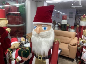 Debout <span class=keywords><strong>grand</strong></span> taille géante grande figurine de Noël en plein air poupée jouets père noël <span class=keywords><strong>casse</strong></span>-<span class=keywords><strong>noisette</strong></span> soldat décoration - Product Image 5