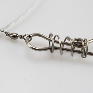 Attache de sécurité en acier inoxydable Aohu pour leurres de pêche et hameçons, pour équipement de pêche - Product Image 1