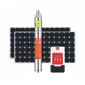 Solar Water Pump Price CHIMP 3 Inch Screw Deep Well Borehole Submersible Solar Power Water Pump For Agriculture System