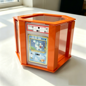 Wholesale Premium Custom <b>Rotating</b> Acrylic <b>Stand</b> Easy Assemble Trading Card Grading Slab <b>Display</b> For Game Card Collection - Product Image 4