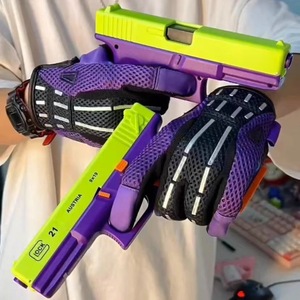 Dropshipping Shopify <span class=keywords><strong>Desert</strong></span> <span class=keywords><strong>Eagle</strong></span> 1911 Blaster a Proiettili Morbidi con Sparo Continuo, Espulsione del Bossolo, Caricatore Vuoto e Azione Blowback - Product Image 1