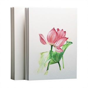 Papier à <span class=keywords><strong>dessin</strong></span> A4 pour enfants, 240g, papier d'art à grain fin, papier à peinture à base d'huile, vierge, format 8K, 4K, A3 - Product Image 1