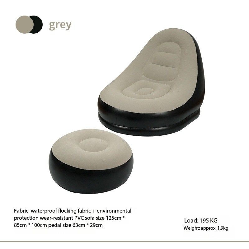 (gray black) sofa pedal