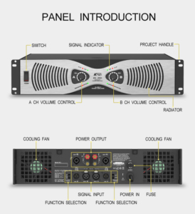 Meilleur prix égaliseur audio <span class=keywords><strong>2</strong></span> canaux récepteurs amplificateurs usage domestique équipement de sonorisation amplificateur de puissance 2U - Product Image 4