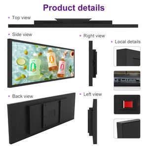 Pantalla LCD de Publicidad para <span class=keywords><strong>Supermercado</strong></span>, de 28.5 Pulgadas, 250 Nits, con Reproductor USB, para Interior, Directo de Fábrica - Product Image 6