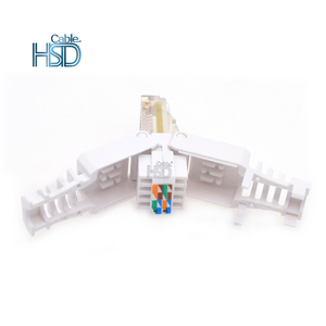 Toolless không được che chở <span class=keywords><strong>Ethernet</strong></span> mạng nữ nối 8 pin RJ45 cho Cat5 Tương thích với <span class=keywords><strong>8P8C</strong></span> nam Modular cắm - Product Image 3