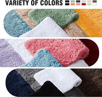 Shaggy Tie Dyed Light Grey Rug, Area Rugs for Living Room, Anti-Skid Extra Comfy Fluffy Floor Carpet for Indoor Home Decorative