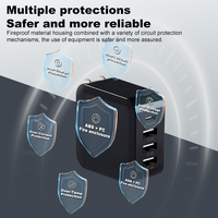 Chargeur USB portable multi-ports, prise US, chargeur mural multi-USB 4 ports pour téléphone portable