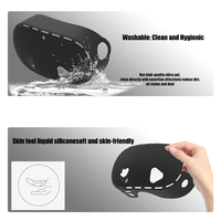 Étui de console pour accessoires 3S - Modèle M060 en silicone respirant et confortable, moulé sur mesure, compatible avec les modèles 1/2