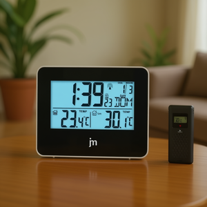 Stazione barometrica JUSTAMINUTE Black JD9524 - Product Image 3