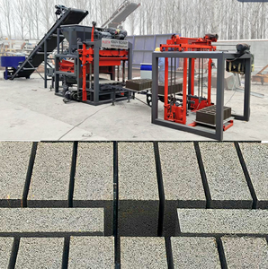 Прямая Продажа с завода, 220 В, полностью автоматическое мелкомасштабное оборудование для производства блоков, новый контроллер ПЛК, двигатель, оборудование для производства песочного кирпича - Product Image 2