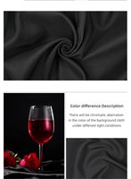 Fonds de Studio Photo Chromakey en Tissu Mousseline de Coton Couleurs Noir, Blanc, Vert, Bleu, Rouge