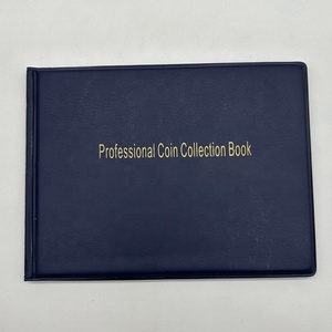 240-Piece PVC Cover Penny Pockets Storage Cases <strong>Coin</strong> Collection Holder Album <strong>Book</strong> for Collectors - Product Image 2