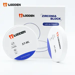 LODDEN Zirconia Manufacturer Dental Zirconium Blank Cadcam ST-ML Color Multilayer Zirconia Discs
