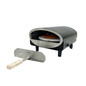 Horno de <span class=keywords><strong>Pizza</strong></span> a Gas Profesional Premium Grande, Giratorio, de Acero Inoxidable de 12 Pulgadas, Portátil, Moderno, para Jardín Exterior - Product Image 5