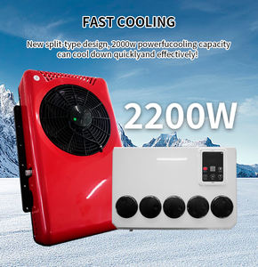 เครื่องปรับอากาศ<span class=keywords><strong>รถ</strong></span>ยนต์แบบพกพา 12V/24V DC 24/12 โวลต์ ระบบทำความเย็นสำหรับจอดรถ พร้อมตัวแยกสัญญาณ ใช้ได้กับรถยนต์ทั่วไป - Product Image 5