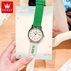   2991 Correa de Reloj de Nailon Personalizada con Logotipo OEM, Números, Calendario, Moda Escolar, Reloj Digital Juvenil, Reloj de Cuarzo para Hombre - Product Image 2
