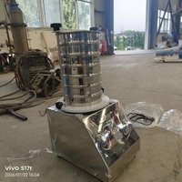 Machine de tamisage vibrante électronique de laboratoire standard pour l'analyse de la granulométrie des poudres, avec minuterie réglable
