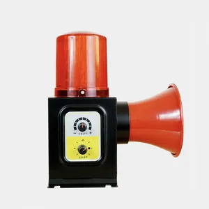 Hot sale audible visual alarm buzzer for Travelling cranes/ Crawler crane/Gantry industry visual audible siren horn alarm system