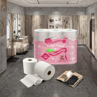 Papier toilette de qualité supérieure, absorbant, ultra doux, 3 plis, en pâte de bois vierge, emballage de 32 rouleaux