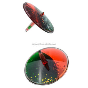 Vente chaude Liquide Rotatif Jouet Top Enfants Populaire Pas Cher Usine Vente Nouveau Design Petit Toupie Vacances D'affaires Cadeau Acrylique - Product Image 4