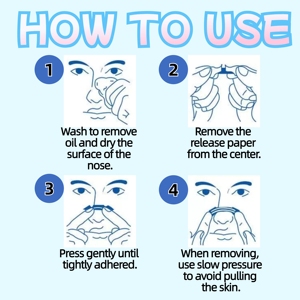 Kostenlose Proben Medical Adhesive Nose Plaster Adhesive Patch Atmungsaktive Nasen streifen - Product Image 6