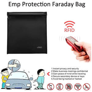 Bloqueur <span class=keywords><strong>de</strong></span> signal GSM GPS EMP, bloqueur <span class=keywords><strong>de</strong></span> signal anti-traçage, blocage RFID, pochette Faraday, cage Faraday, sacs Faraday pour tablettes - Product Image 4