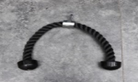 Station de musculation multifonctionnelle pour la maison, entraînement des bras, des biceps et des triceps, équipement d'entraînement en acier + nylon, ceinture d'entraînement unisexe