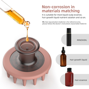 Hair Growth Tool Hair Serum Dispenser Oil Applicator <b>Scalp</b> Massage Comb Shampoo <b>Brush</b> for <b>Scalp</b> Treatment Hair Growth - Product Image 1