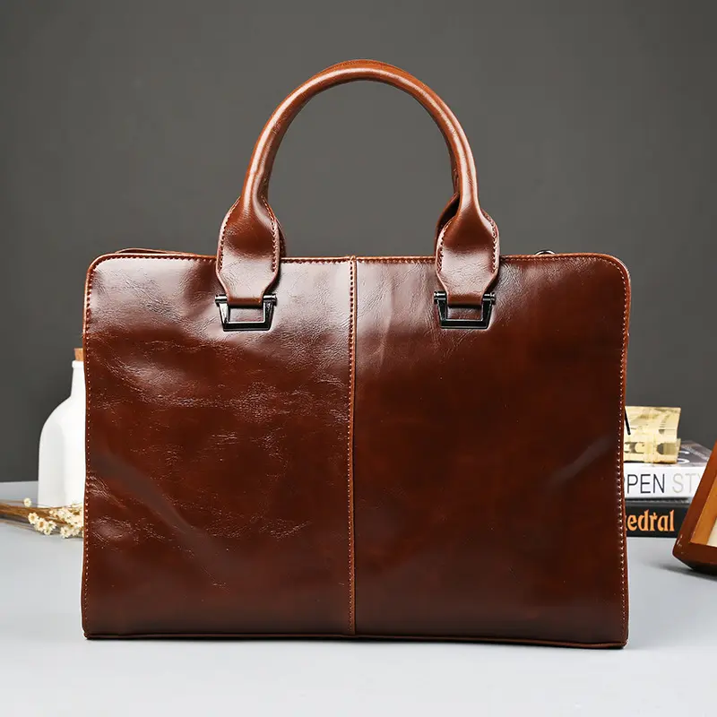 New fashion handbag cross-body bag business computer bag men's briefcase