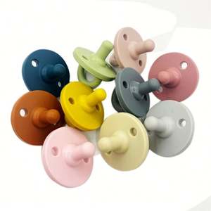 ยางกัดซิลิโคนเกรดอาหารที่ออกแบบเองได้พร้อมที่จับปราศจากสาร BPA ปลอดสารพิษสำหรับเด็กอายุ2-4ปีเป็นมิตรกับสิ่งแวดล้อม - Product Image 2