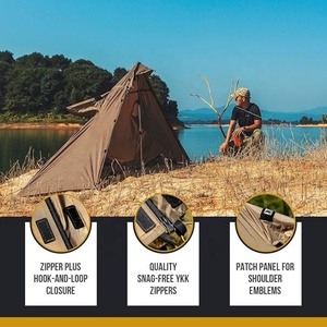 Tente <span class=keywords><strong>Poncho</strong></span> imperméable Polar Everest tente imperméable multifonctionnelle légère Ripstop pour sac à dos randonnée Camping poisson - Product Image 4