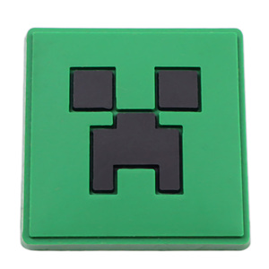 Breloques de chaussures en PVC sur le thème <span class=keywords><strong>Minecraft</strong></span> pour des décorations de chaussures de bricolage amusantes inspirées du jeu - Product Image 1